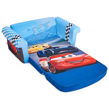 Marshmallow Furniture Children s 2 in 1 Flip Open Foam Sofa and